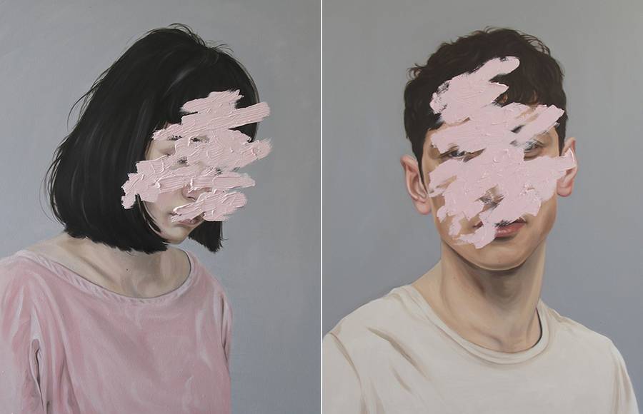 Brilliant Abstract Portraits by Henrietta Harris