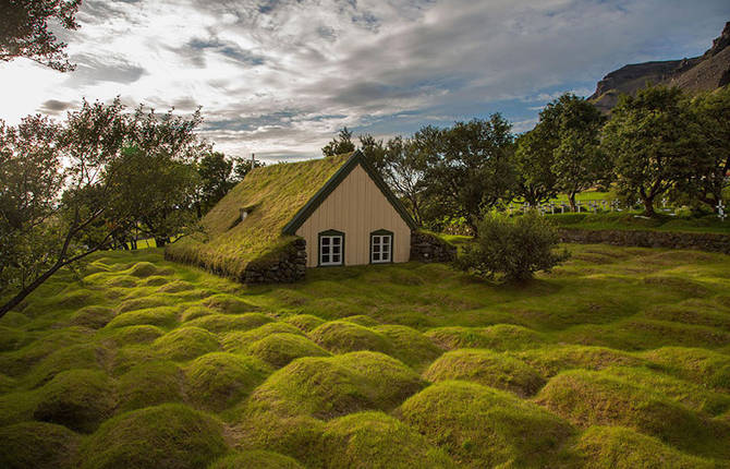 Hobbit-Like Houses in Scandinavia