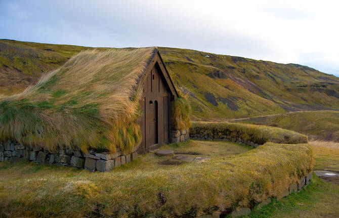 Hobbit-Like Houses in Scandinavia