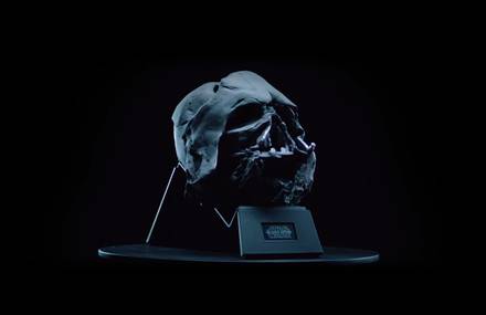 Crafting The Melted Darth Vader Helmet