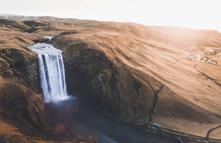 Vast & Aerial Landscapes in Iceland