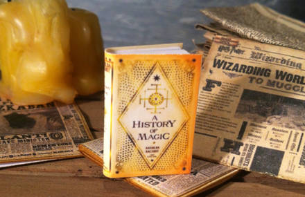 Miniature Books and Newspapers From Harry Potter Adventures