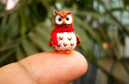 Cute Miniature Crochet Animals