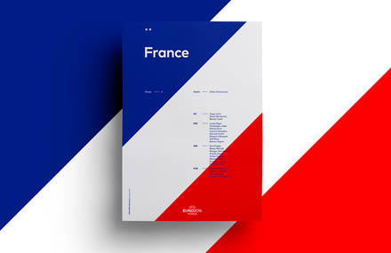 Minimalists Posters of UEFA Euro 2016 Teams