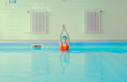 Conceptual Pictures of a Day at the Swimming Pool