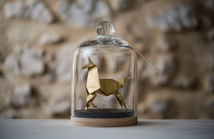 Elegant Origami Sculptures of Animals