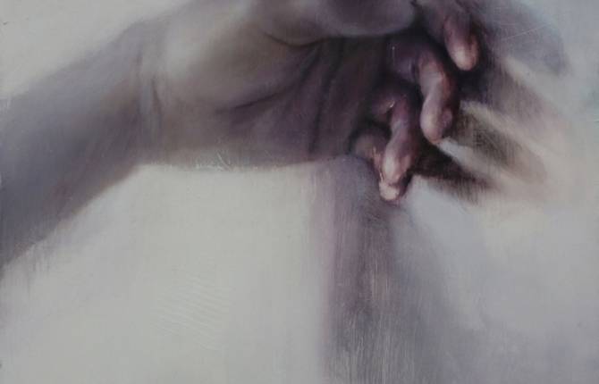 Ethereal & Fragile Portraits Paintings by Pascal Vilcollet