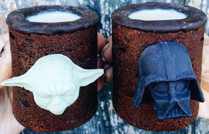 Pop Culture Characters Cookie Shots
