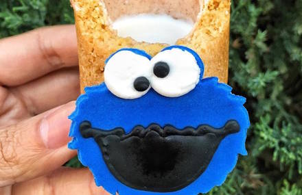 Pop Culture Characters Cookie Shots