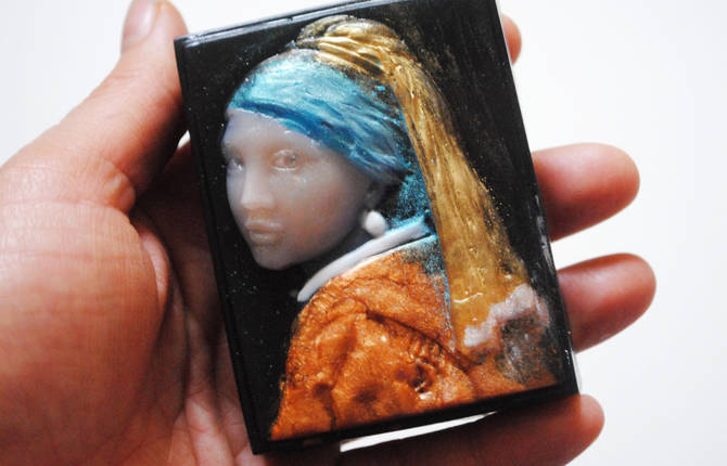 Classical Paintings Turned into Soaps
