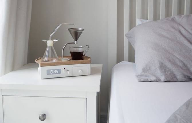 Clever Coffee & Tea Alarm Clock