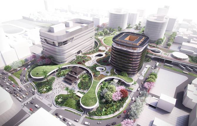 Stunning Transportation Hub Project in Taiwan