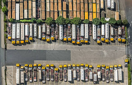 Aerial Shots of Transports and Industries