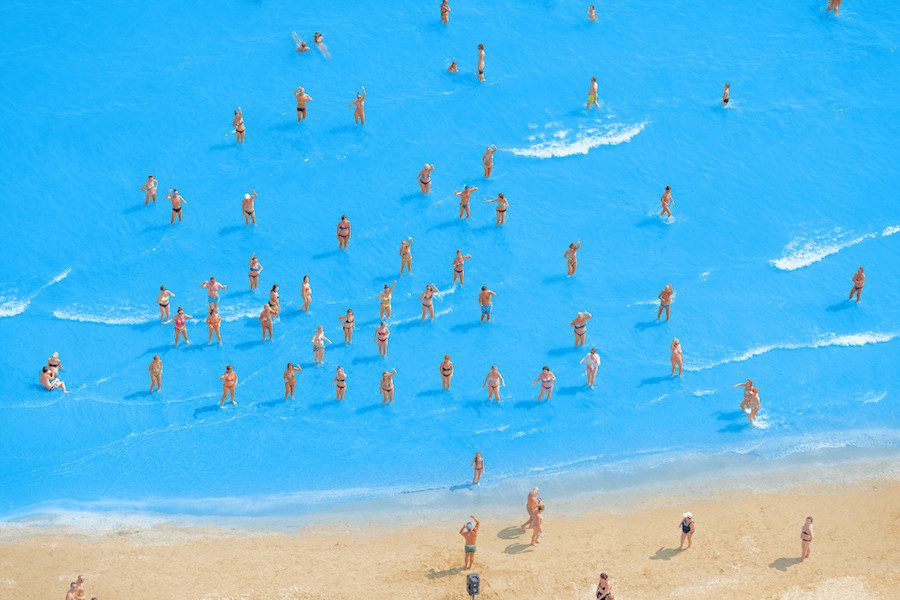 Aerial Photographs of Vacationers in the Adriatic Sea10