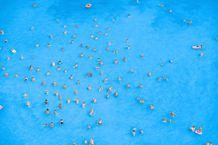 Aerial Photographs of Vacationers in the Adriatic Sea17
