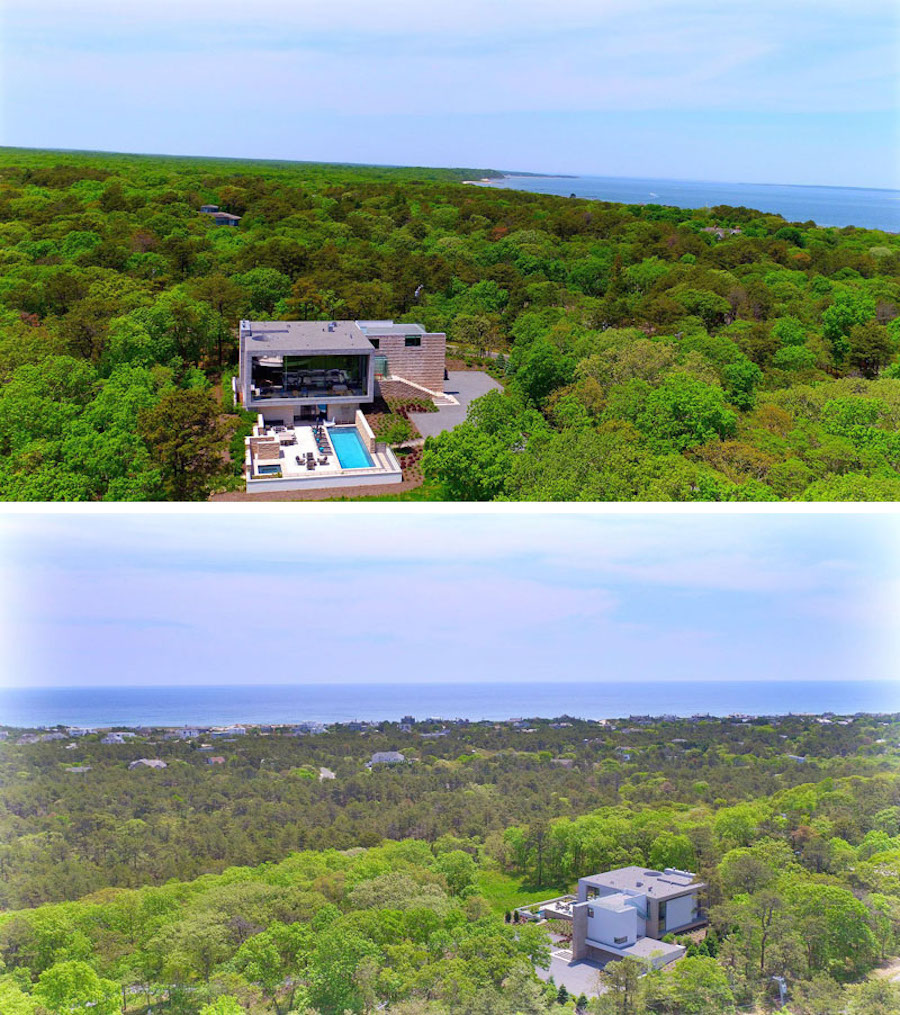 Architectural House in the Middle of a Forest in New York12