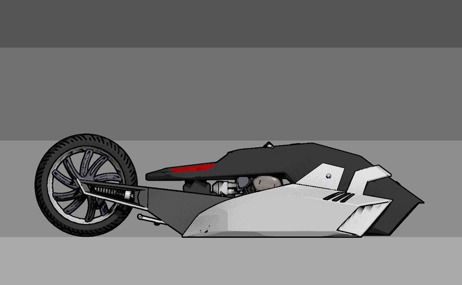 Brand New BMW Titan Concept Motorbike3