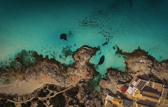 Breathtaking Aerial Pictures of Formentera