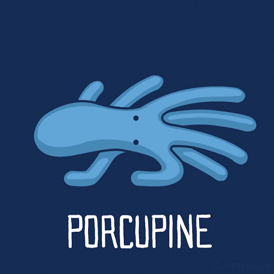 Comical Illustrations of Octopuses Pretending to Be Other Animals7