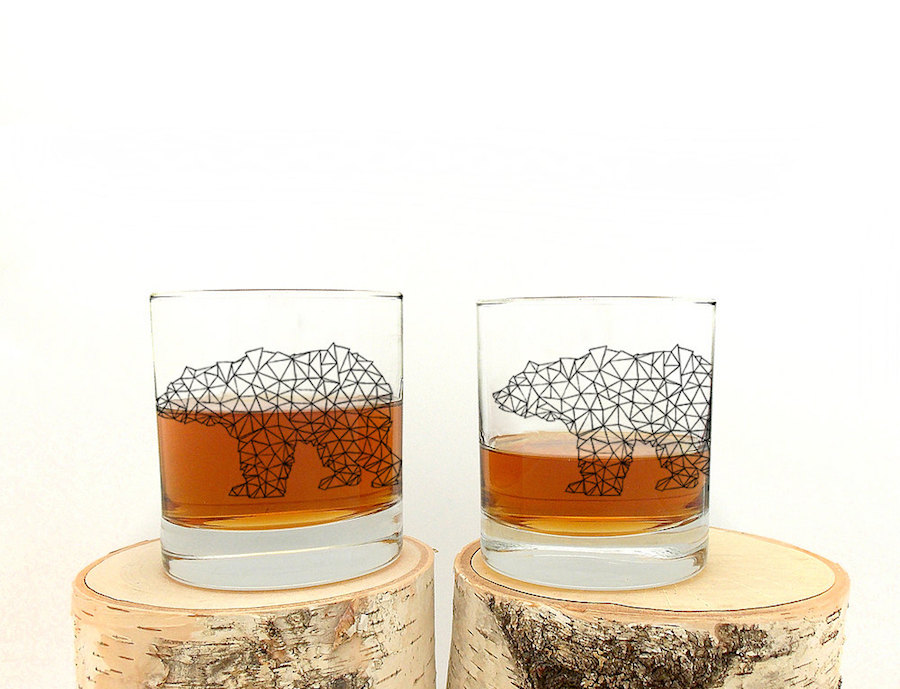 Cool Printed Whisky Glasses0