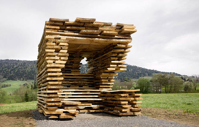 Creative Architectural Bus Stops in Austria