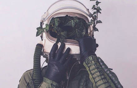 Strange & Poetic Series of a Lonely Astronaut