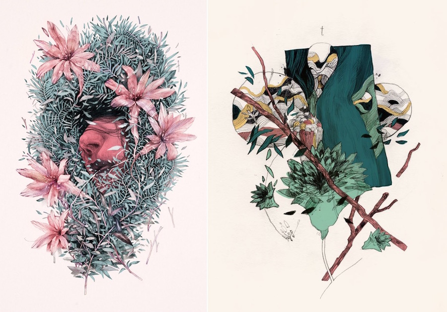 Delicate and Inventive Illustrations1