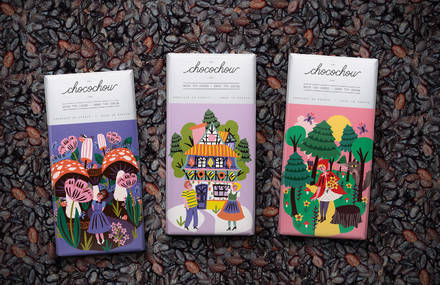 Adorable Fairy Tale Packaging for Chocolate