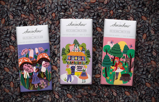 Adorable Fairy Tale Packaging for Chocolate