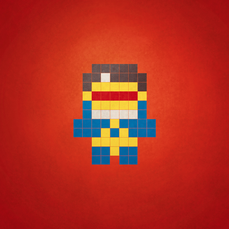Funny Mini-Heroes in Pixel Art29