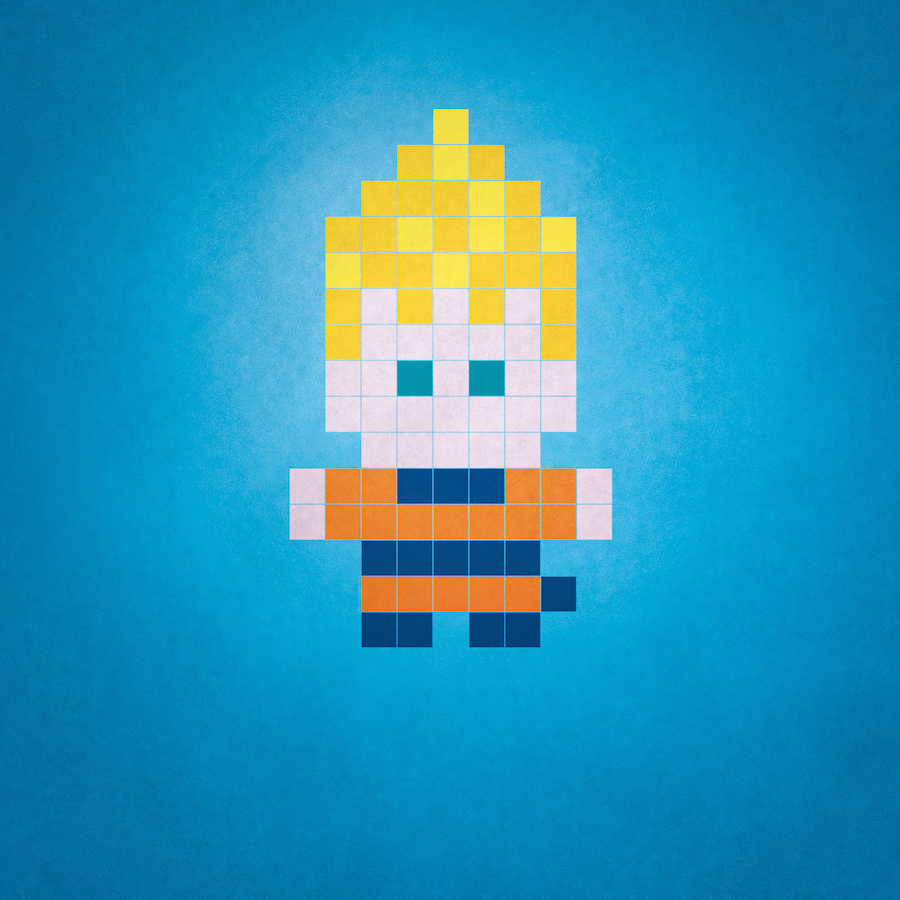 Funny Mini-Heroes in Pixel Art30