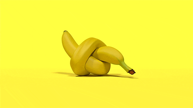 Hilarious and Surprising Bananas GIFs21