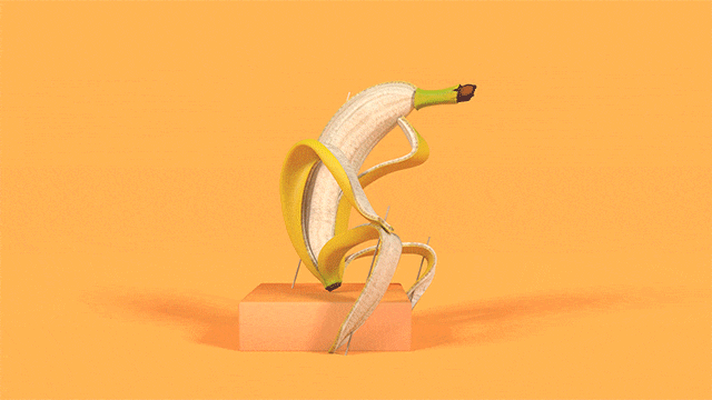 Hilarious and Surprising Bananas GIFs4