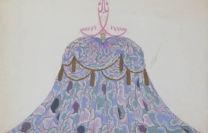 The Iconic Art Deco Drawings of Erté