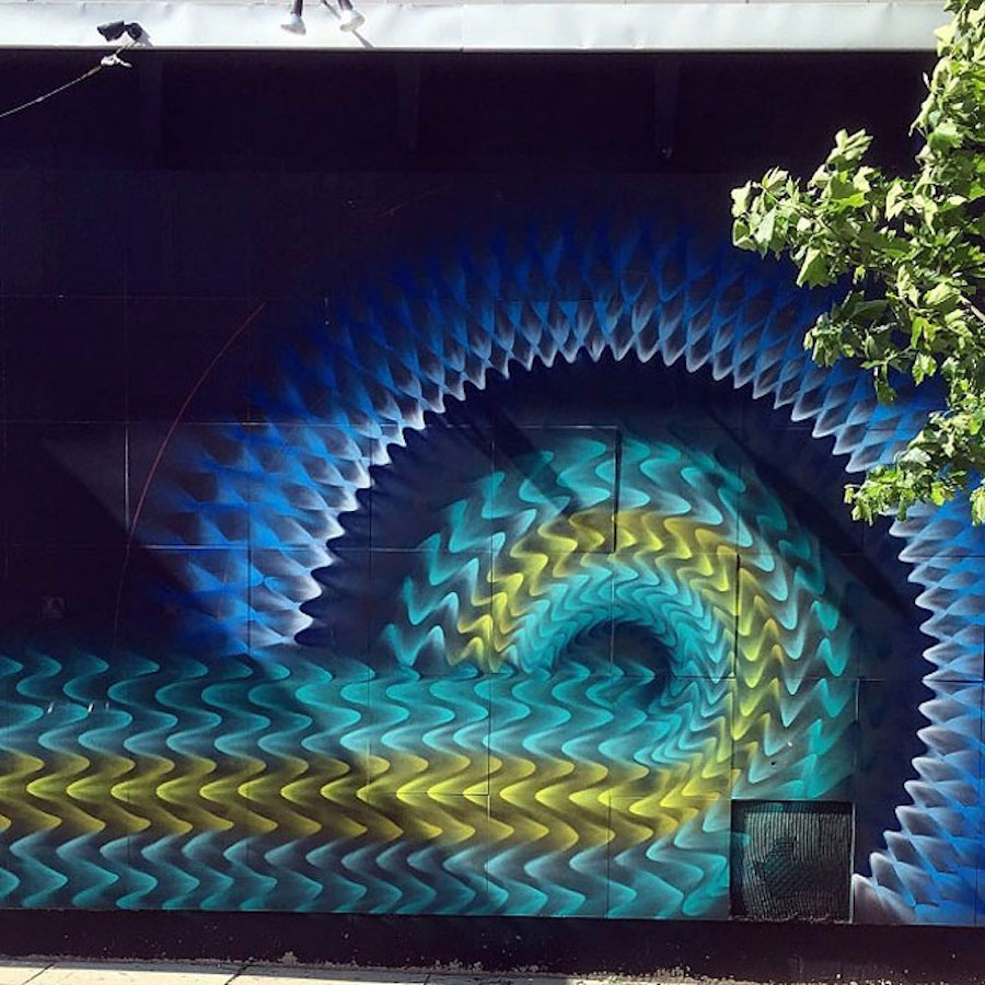 Impressive Kaleidoscopic Murals10