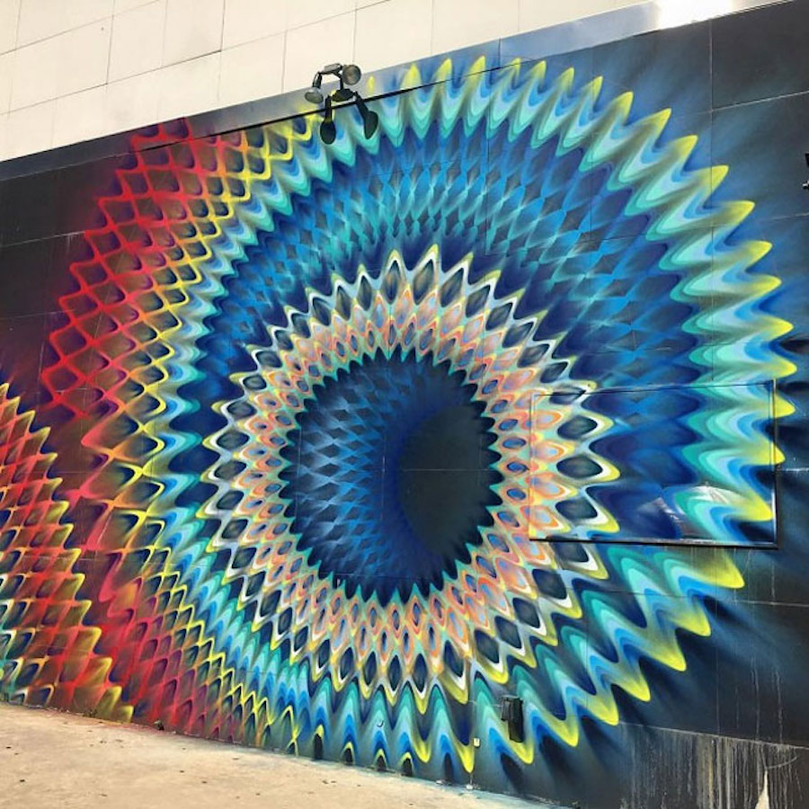 Impressive Kaleidoscopic Murals8