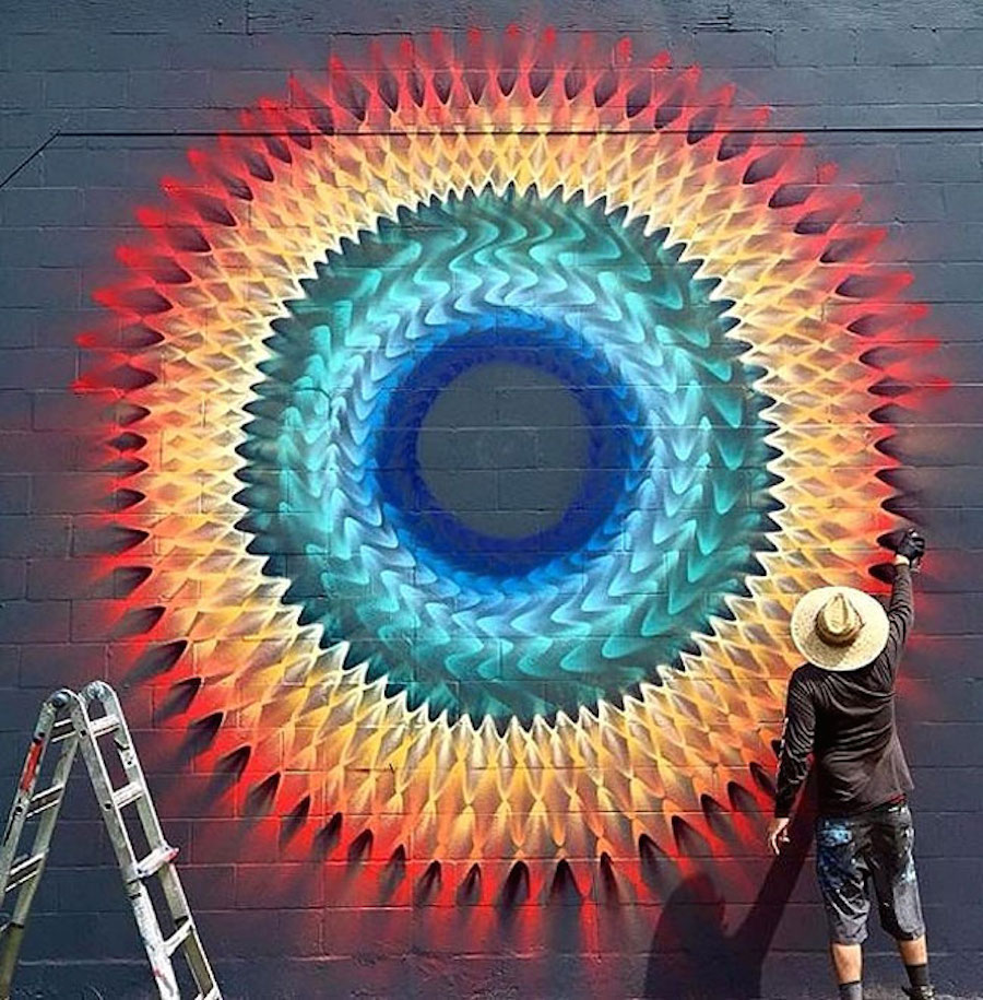 Impressive Kaleidoscopic Murals9