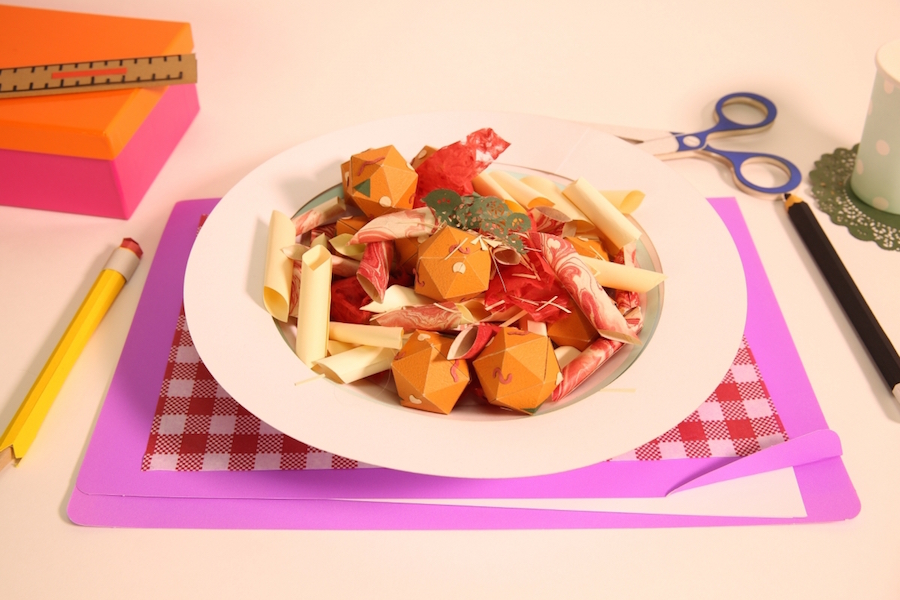 Inventive Paper Food From All Around the World1