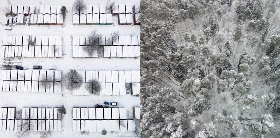 Mind-Blowing Pictures of the Lithuanian Winter from the Air1