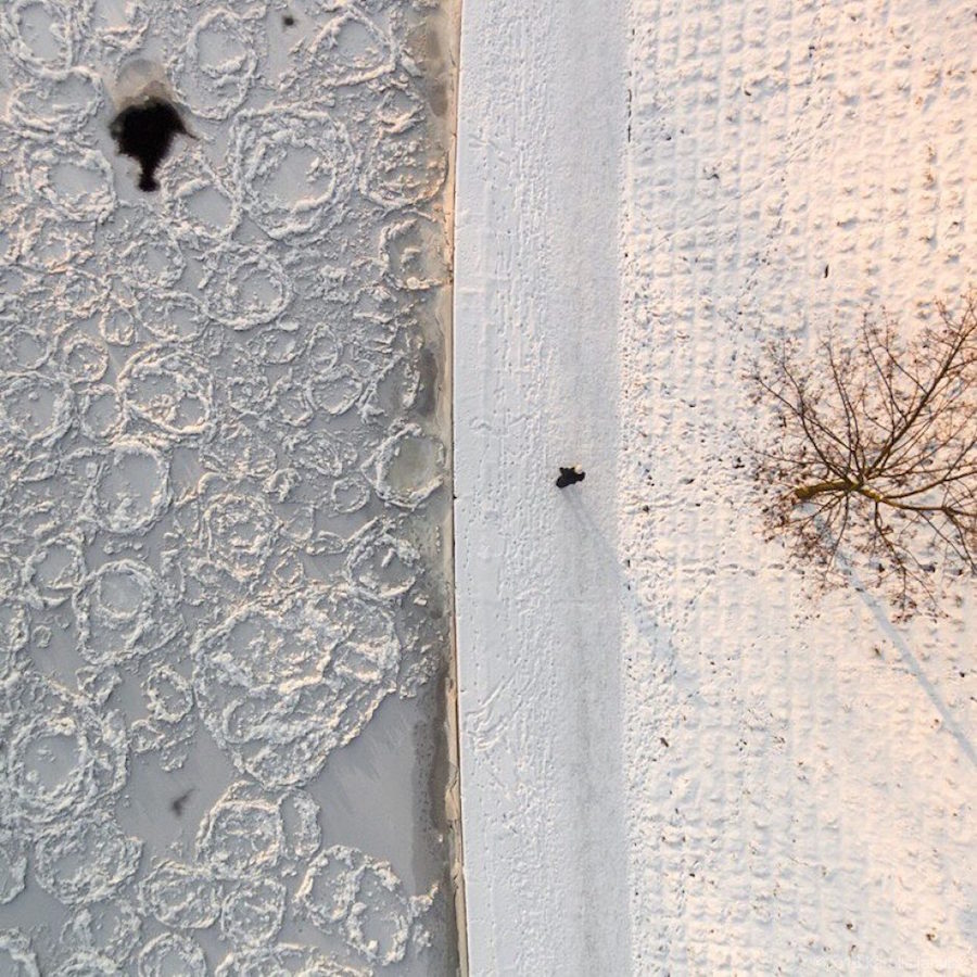 Mind-Blowing Pictures of the Lithuanian Winter from the Air20