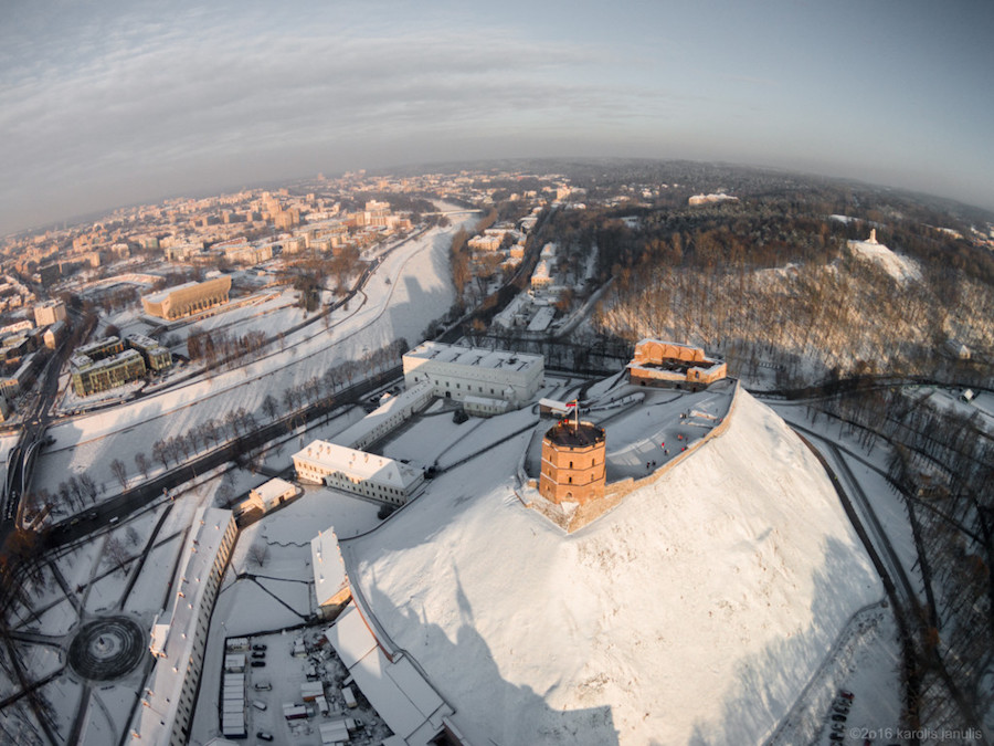 Mind-Blowing Pictures of the Lithuanian Winter from the Air4