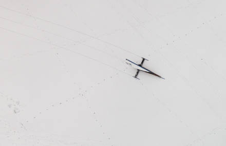 Mind-Blowing Pictures of the Lithuanian Winter from the Air