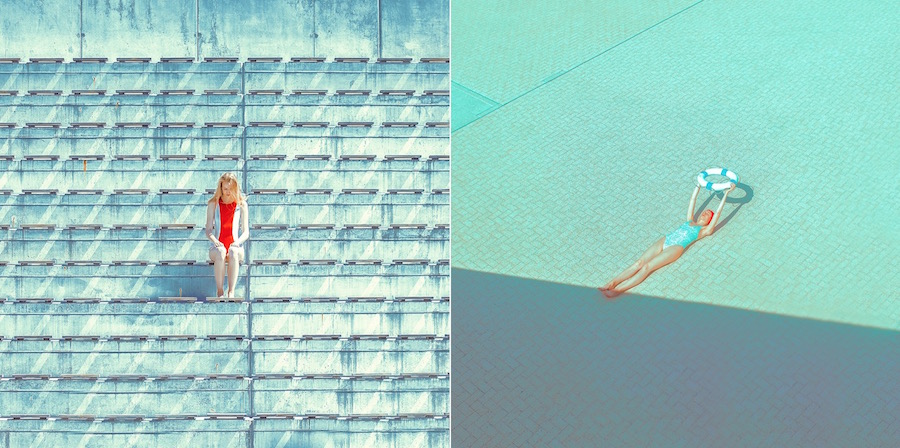 New Conceptual Swimming Pool Photography by Maria Svarbova1