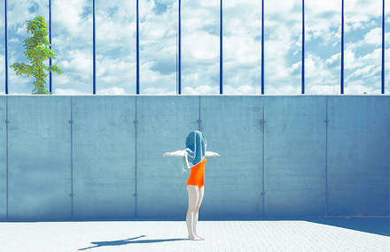 New Conceptual Swimming Pool Photography by Maria Svarbova