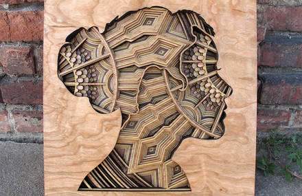 Nice Laser-Cut Wooden Sculptures