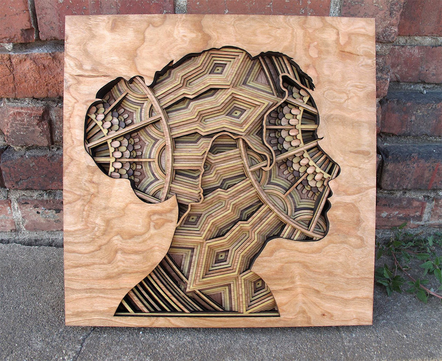 Nice Laser-Cut Wooden Sculptures1