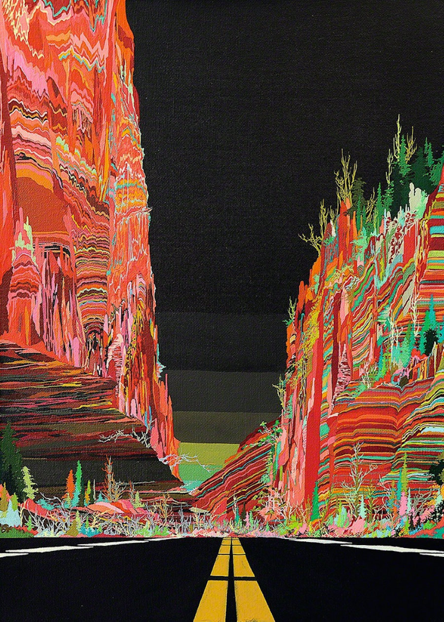 Psychedelic Paintings of Landscapes3