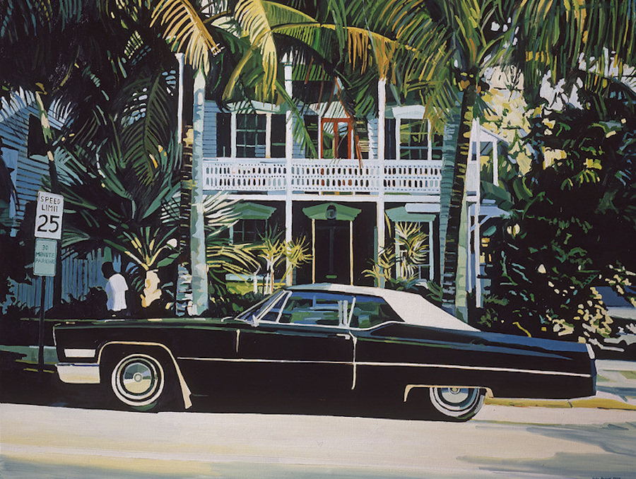 Realistic Paintings of Vintage Cars1