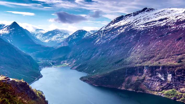 Soothing 4K Fjordlapses in Norway