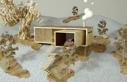 Superb Digital Models of Scandinavian Summer Homes